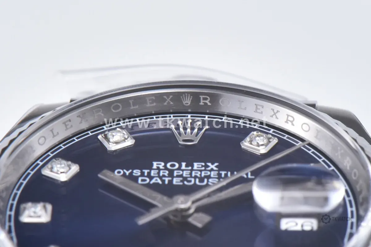 Datejust 36 126234 Bright Blue Dial with Diamond Marker in Steel in Jubilee Bracelet - Image 5