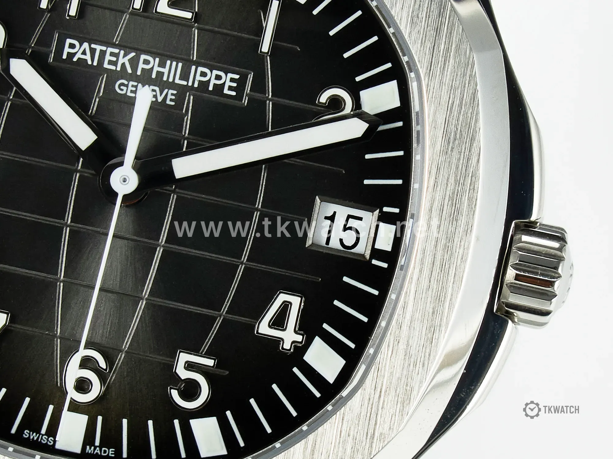 Aquanaut 5167A SS ZF 1:1 Best Edition Black Dial on Black Rubber Strap A324 Super Clone(New clasp) - Image 10