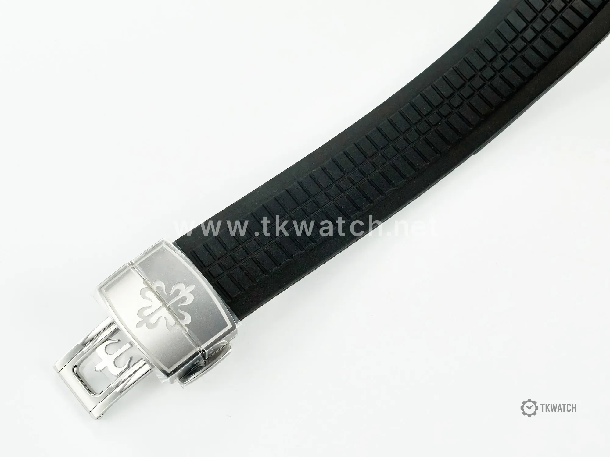 Aquanaut 5167A SS ZF 1:1 Best Edition Black Dial on Black Rubber Strap A324 Super Clone(New clasp) - Image 23