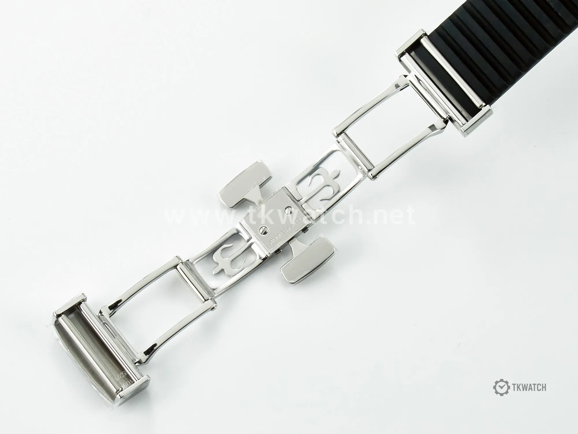 Aquanaut 5167A SS ZF 1:1 Best Edition Black Dial on Black Rubber Strap A324 Super Clone(New clasp) - Image 25