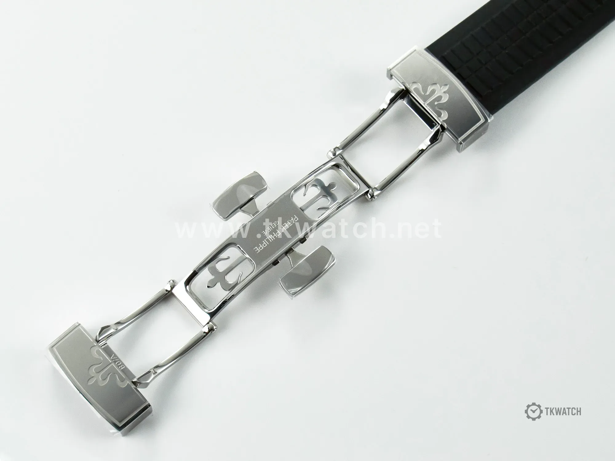 Aquanaut 5167A SS ZF 1:1 Best Edition Black Dial on Black Rubber Strap A324 Super Clone(New clasp) - Image 27