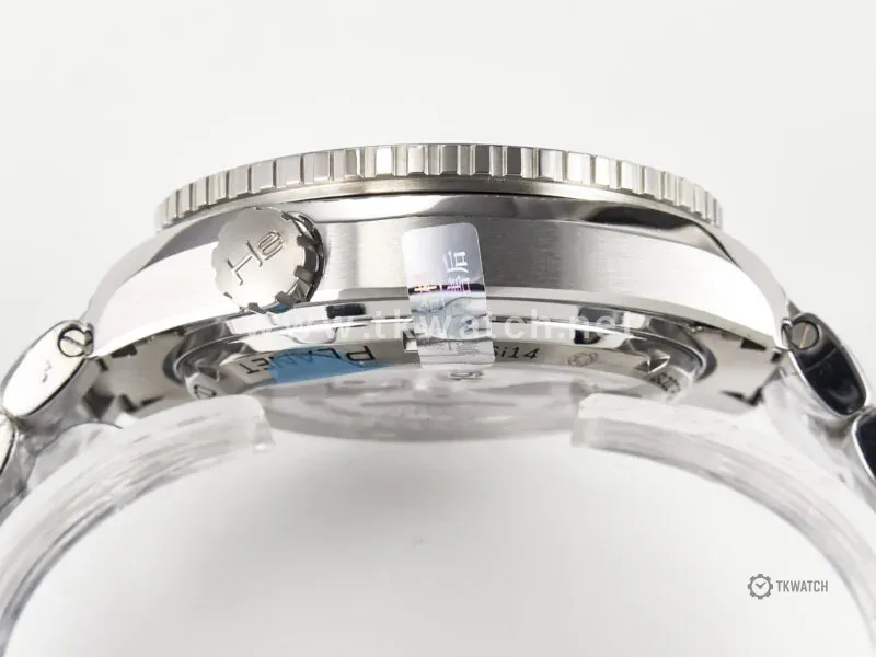 Planet Ocean 600M Co-Axial GMT 43.5mm VSF 1:1 Best Edition Blue Dial Blue Ceramic Bezel on SS Bracelet A8605 Super Clone - Image 13